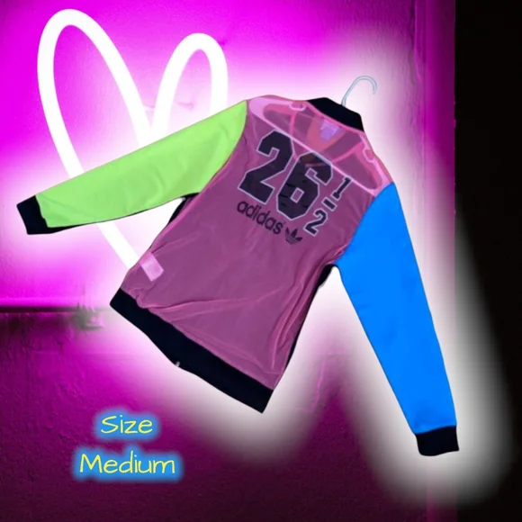 Adidas Originals x Rita Ora Collaboration Neon Mesh Jacket